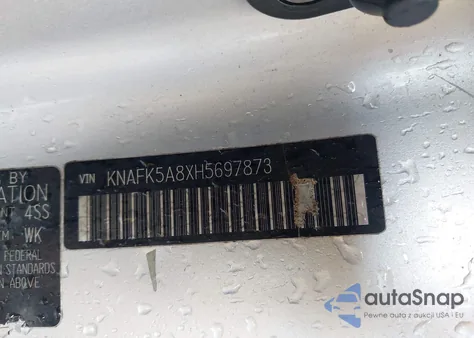 2017 Kia Forte Lx из США, поврежденный, VIN KNAFK5A8XH5697873